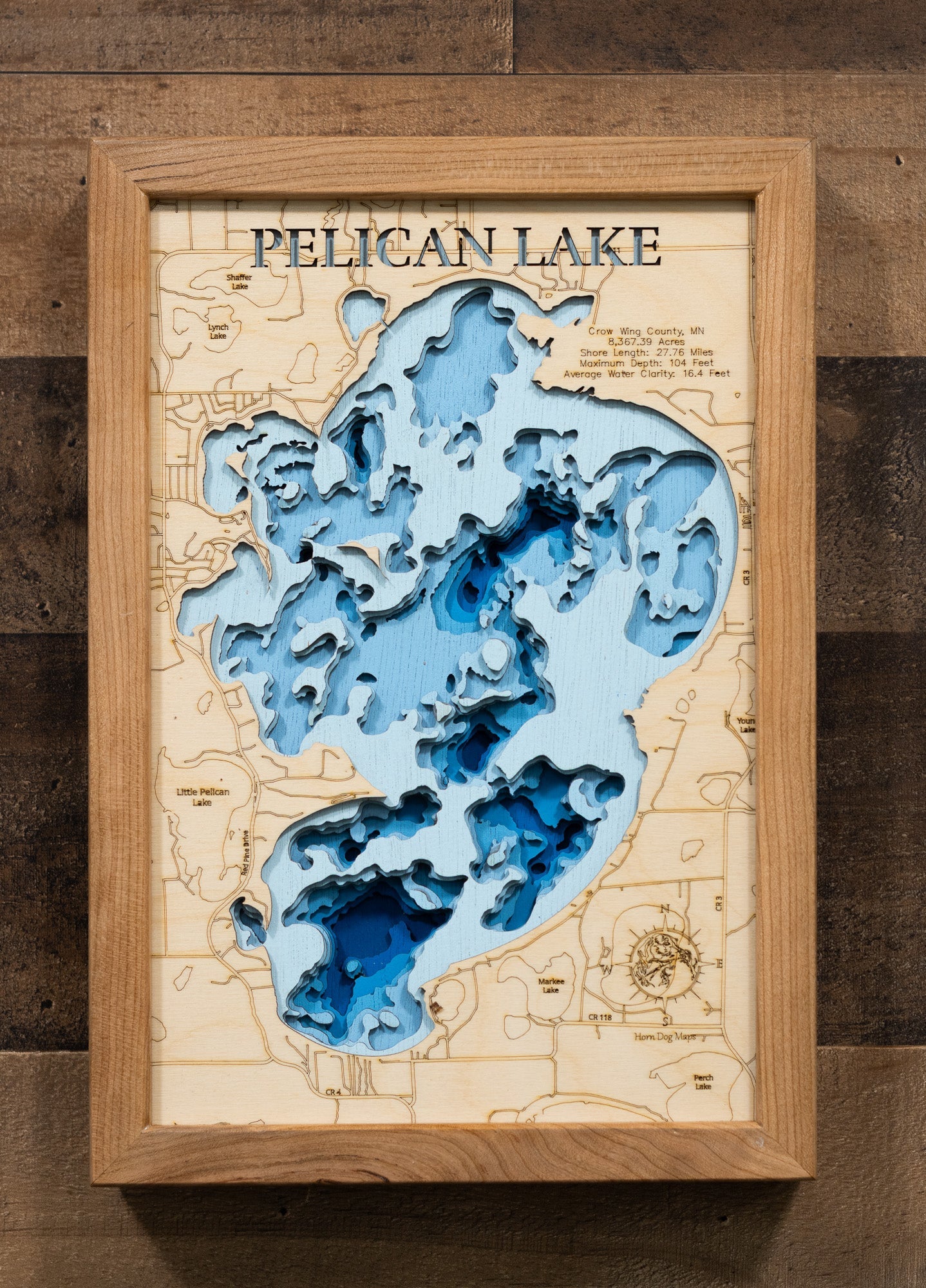 Pelican Lake in Crow Wing County, Minnesota