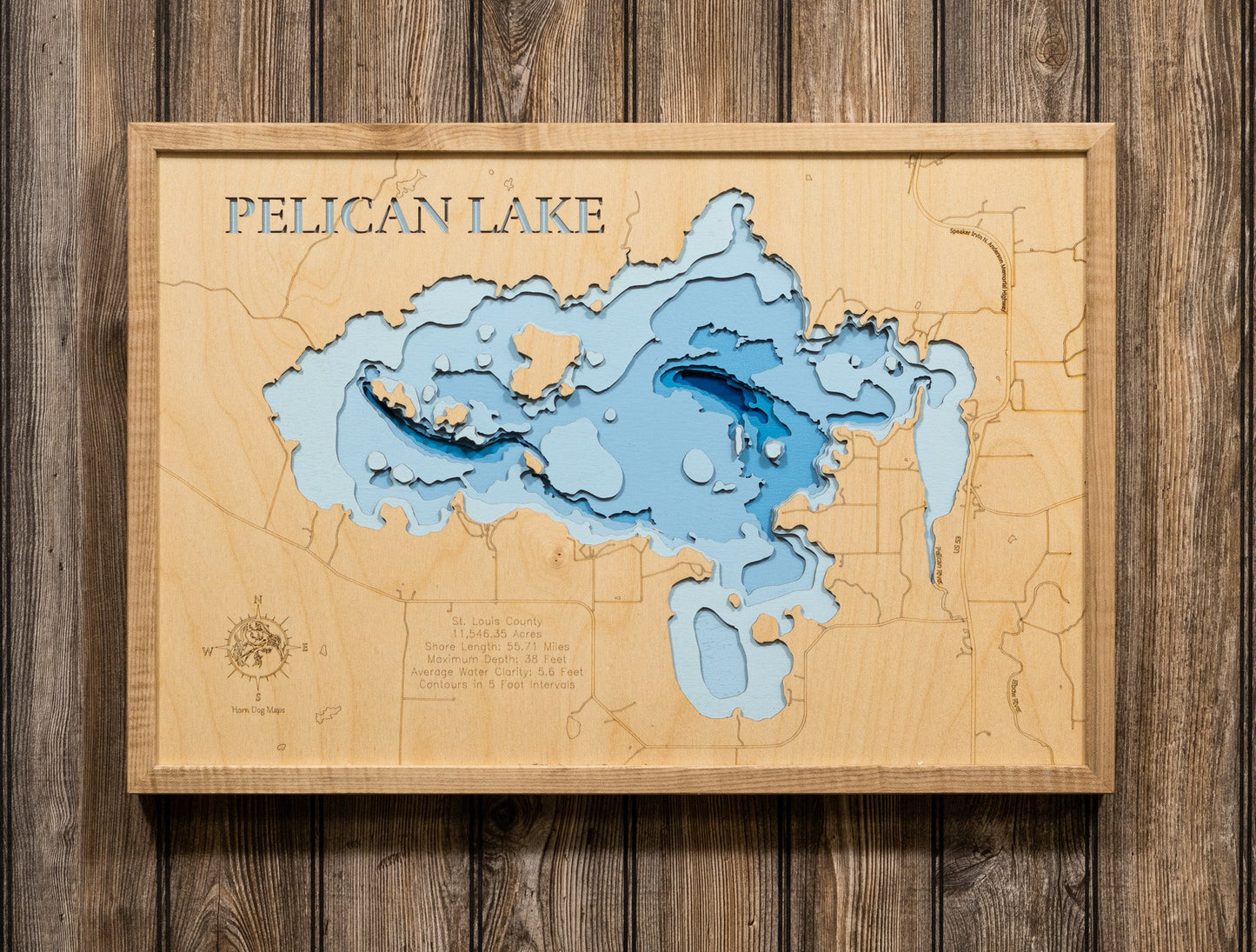 Pelican Lake in St. Louis County, Minnesota