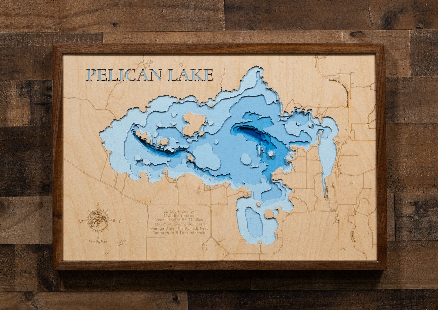 Pelican Lake in St. Louis County, Minnesota