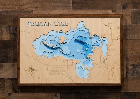 Pelican Lake in St. Louis County, Minnesota