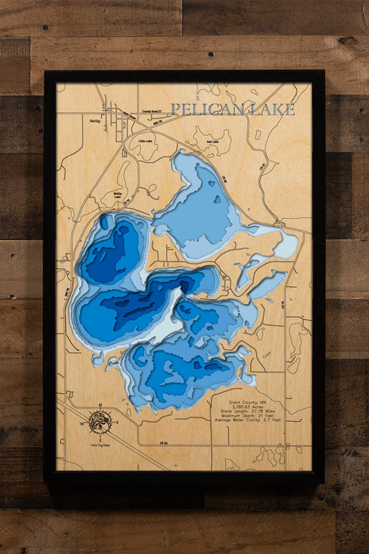 Pelican Lake in Grant County, Minnesota