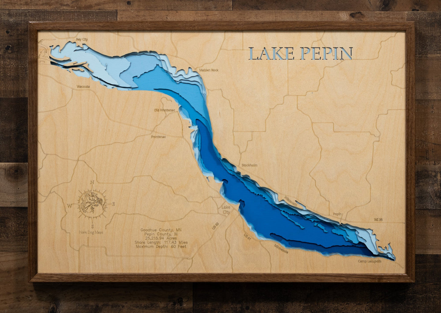 Lake Pepin in Goodhue County, Minnesota