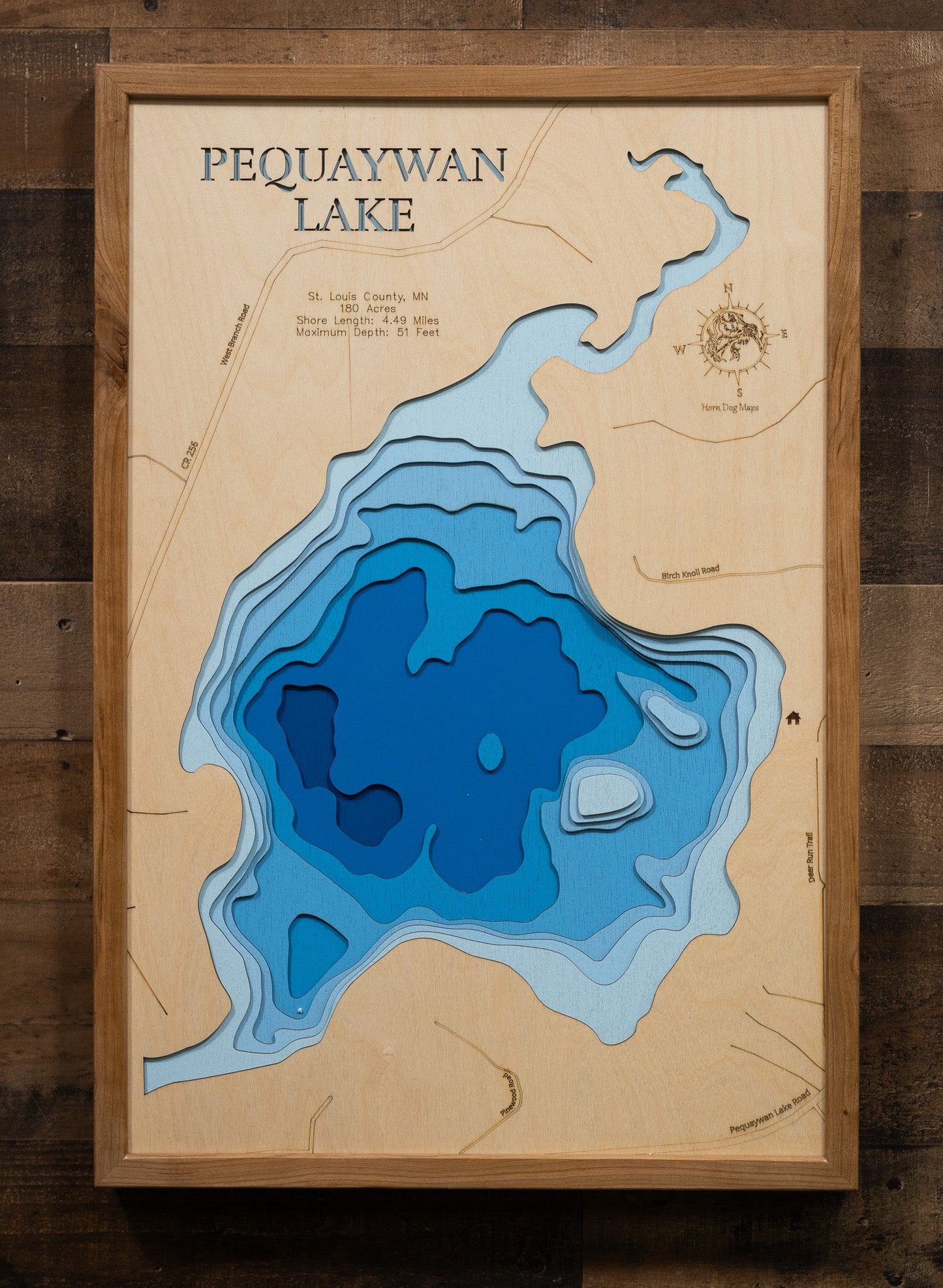 Smith Lake (Little Pequaywan) in St. Louis County, Minnesota