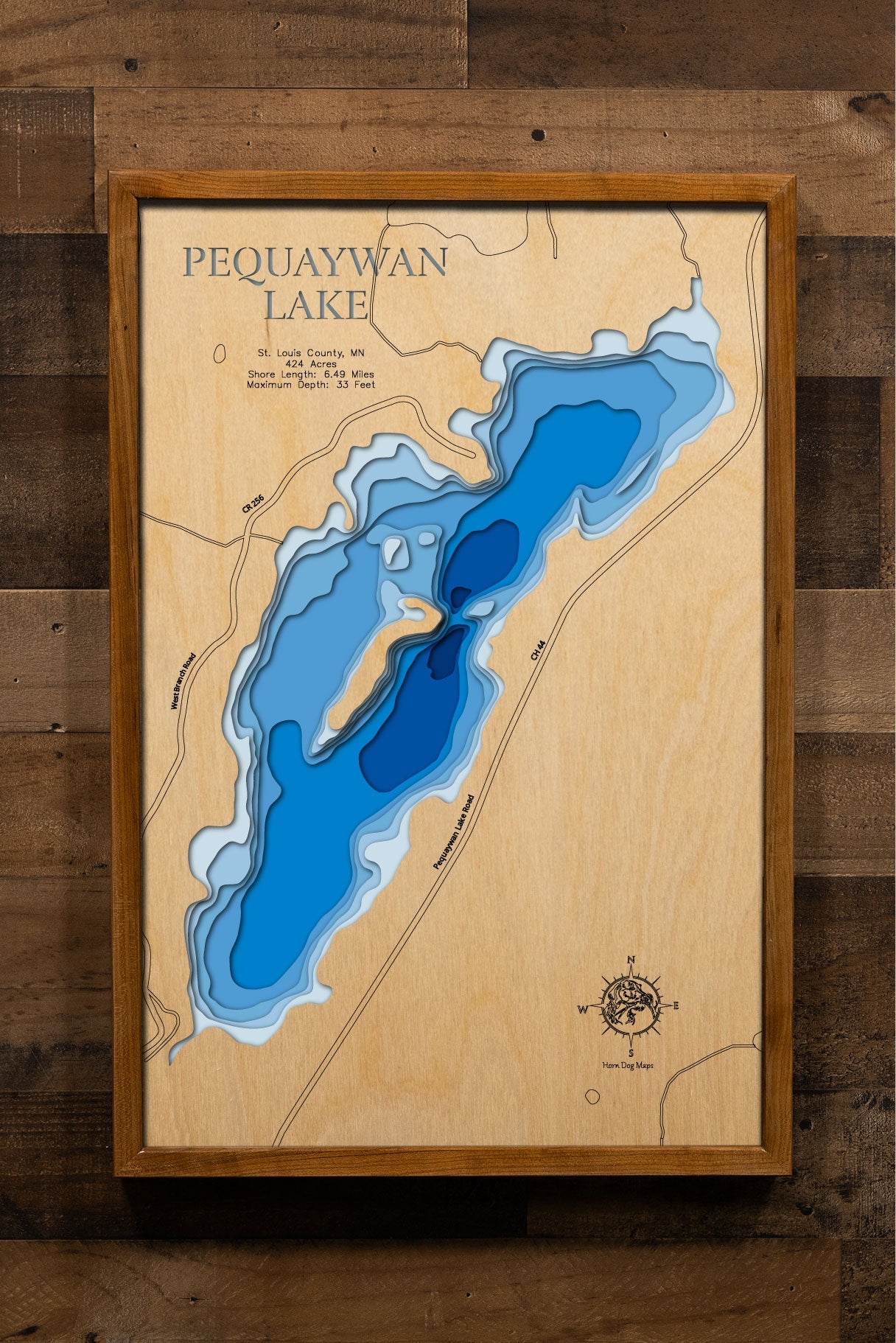 Pequaywan Lake in St. Louis County, Minnesota