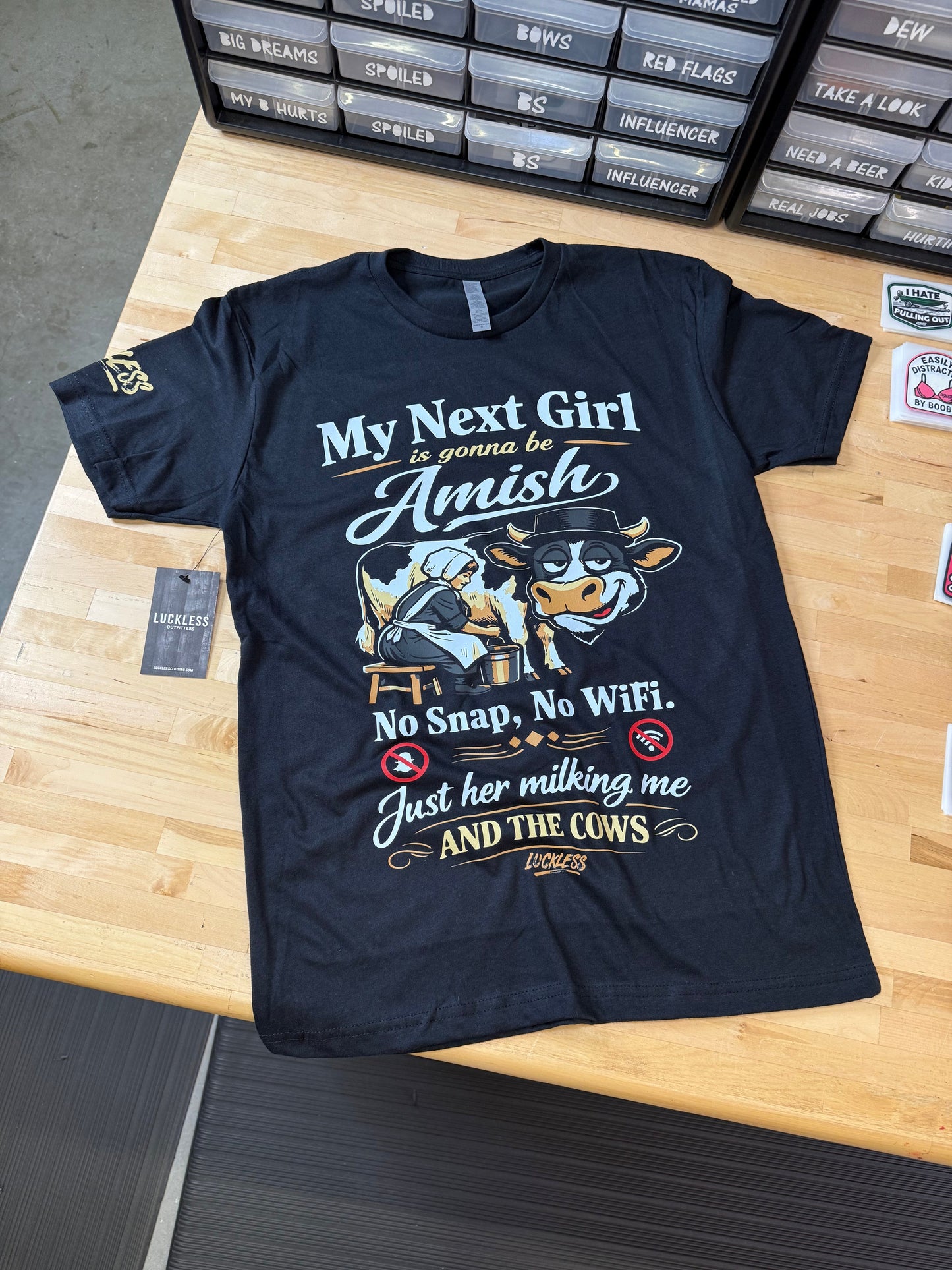 My Next Girl Is Gonna Be Amish Tee