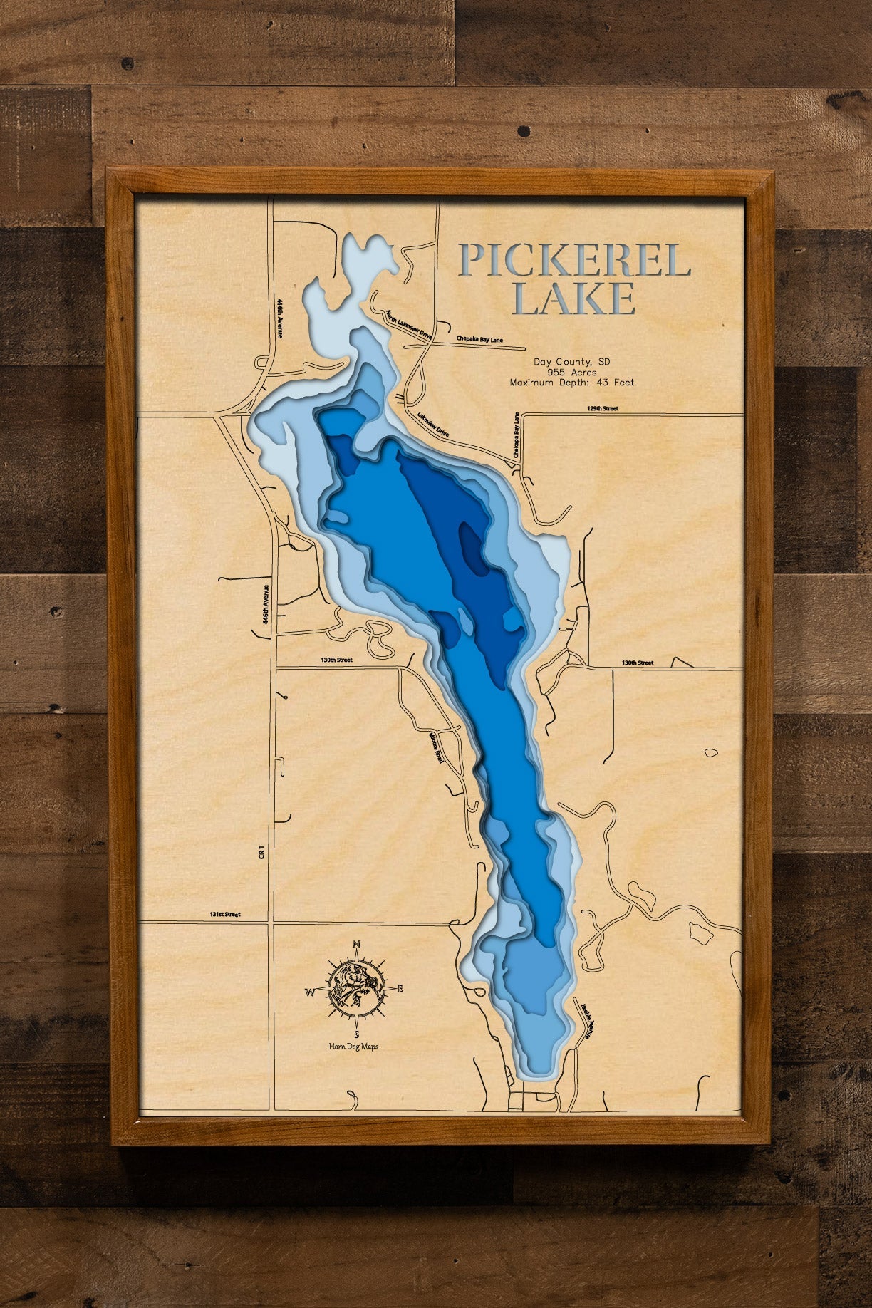 Pickerel Lake in Day County, South Dakota