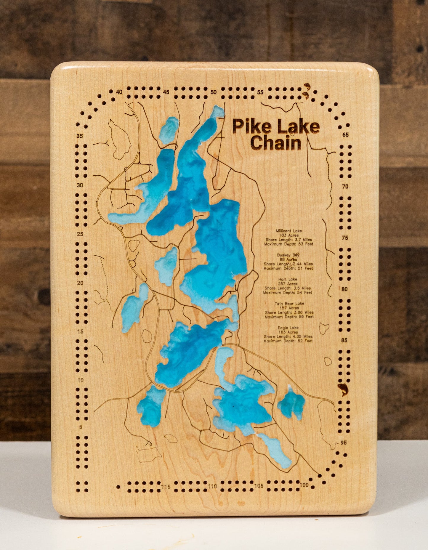 Pike Lake Chain in Bayfield County, Wisconsin