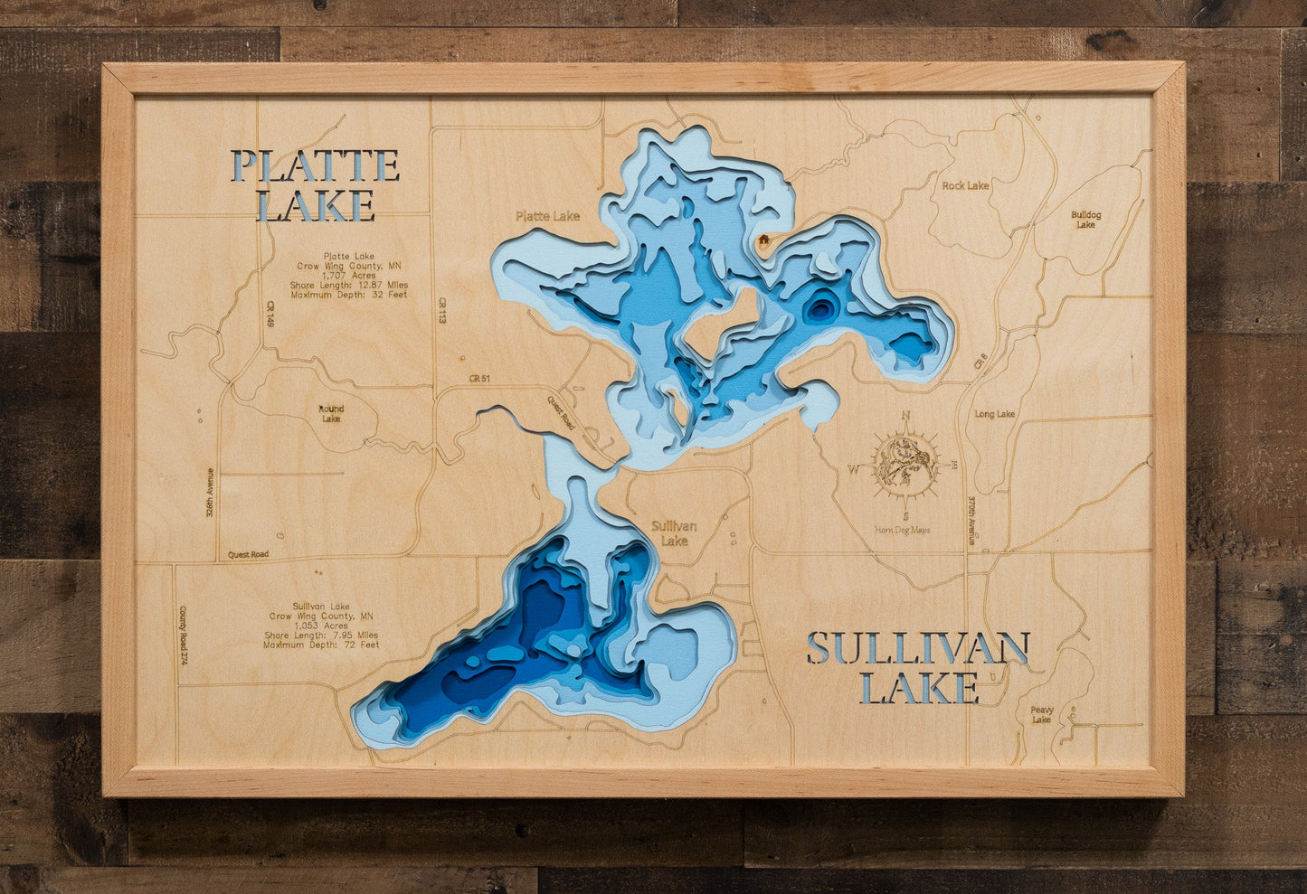 Platte Lake in Unknown County, Minnesota