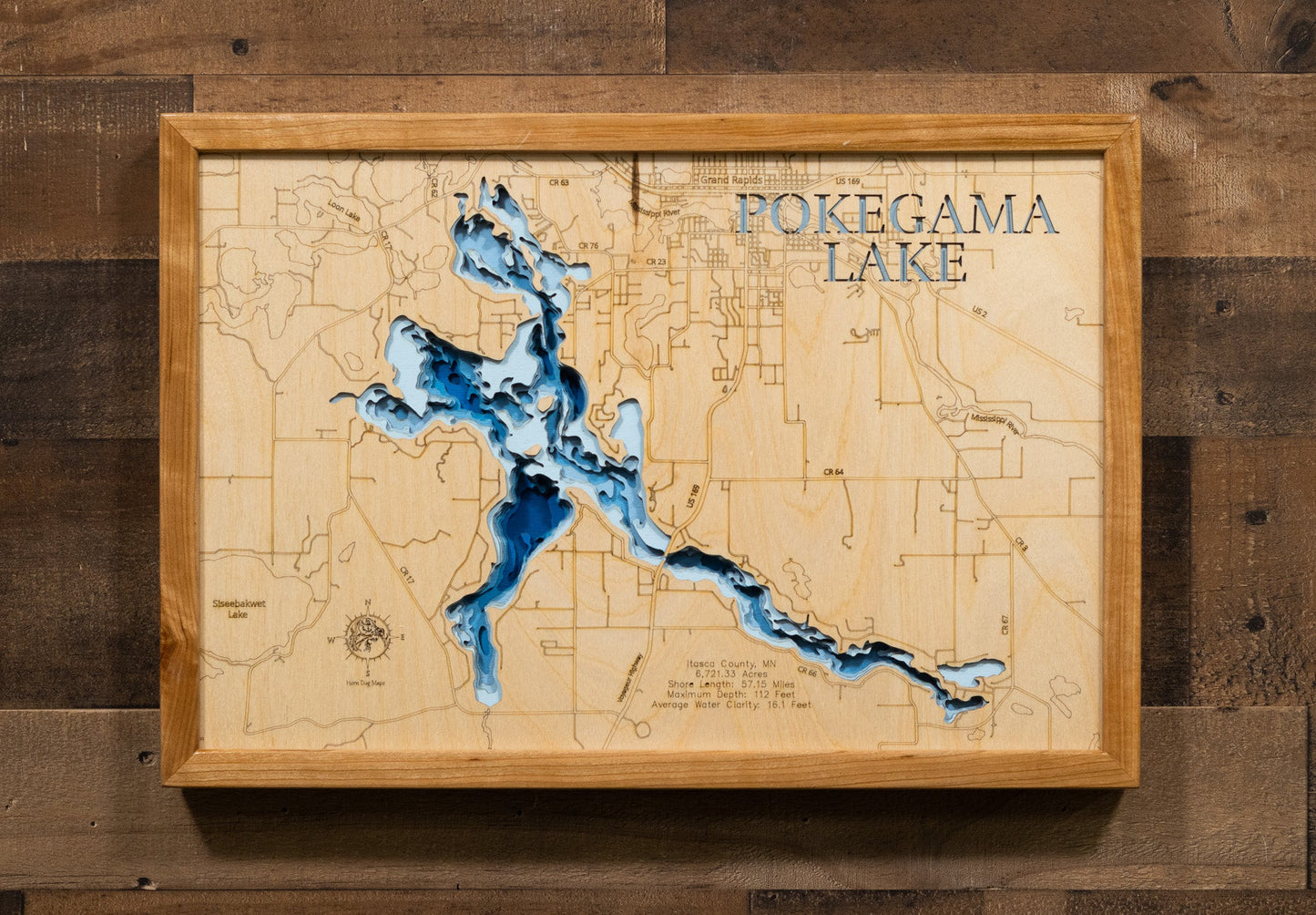 Pokegama Lake in Itasca County, Minnesota