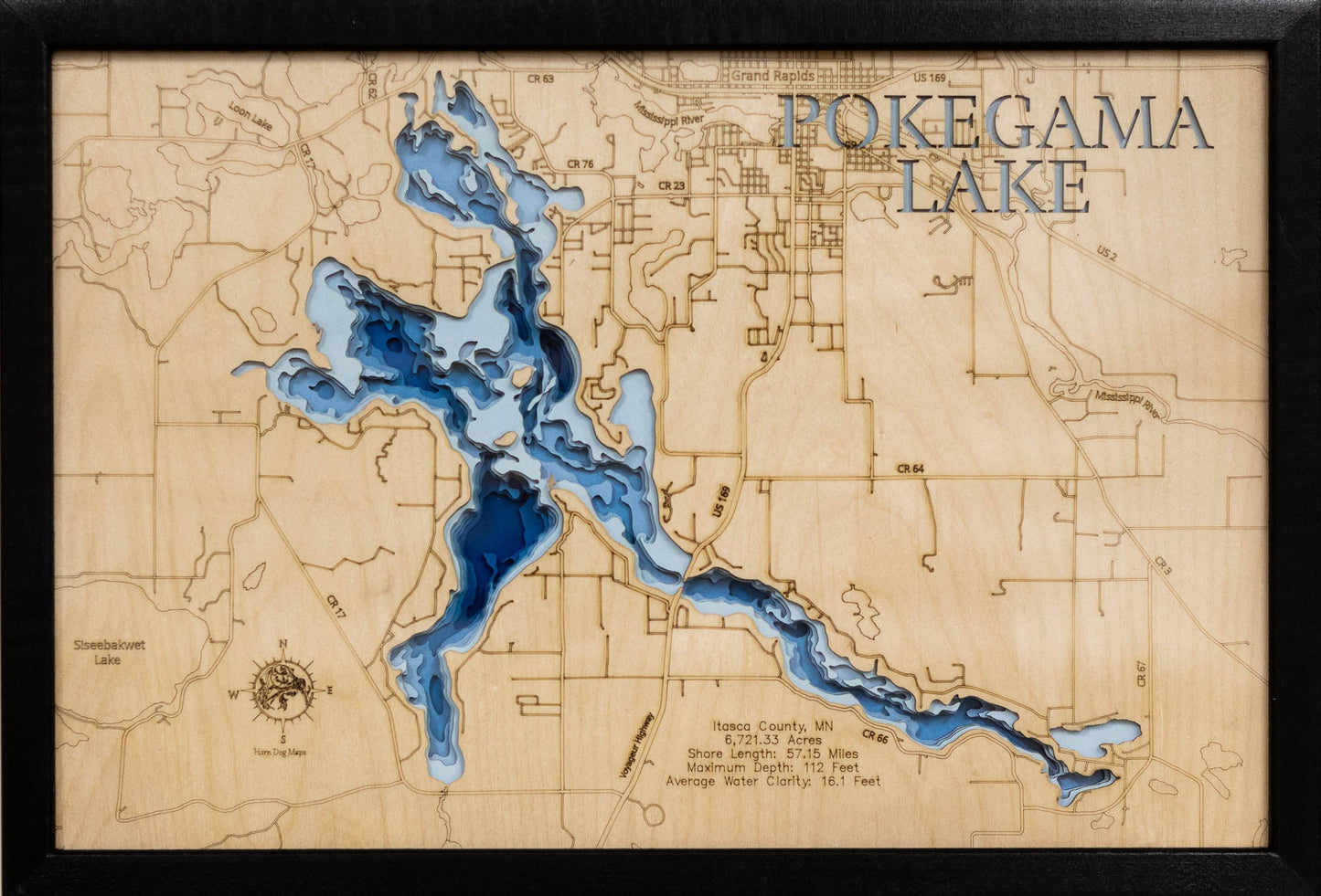 Pokegama Lake in Itasca County, Minnesota