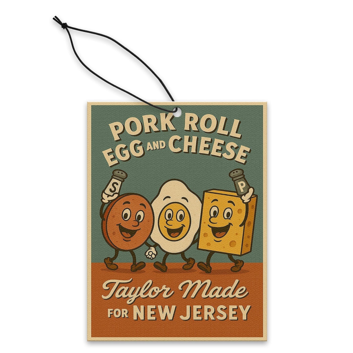Pork Roll Egg and Cheese Taylor Made Air Freshener