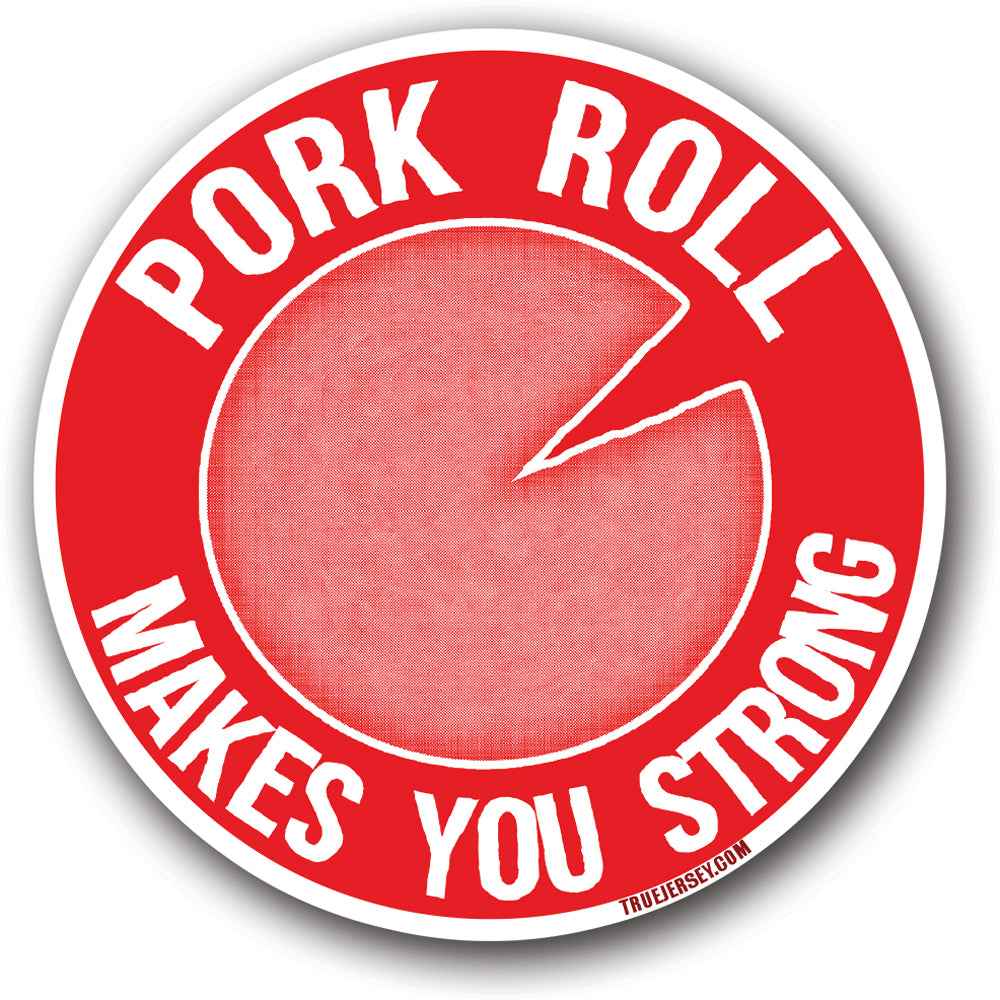 Pork Roll Makes You Strong Flexible Magnet