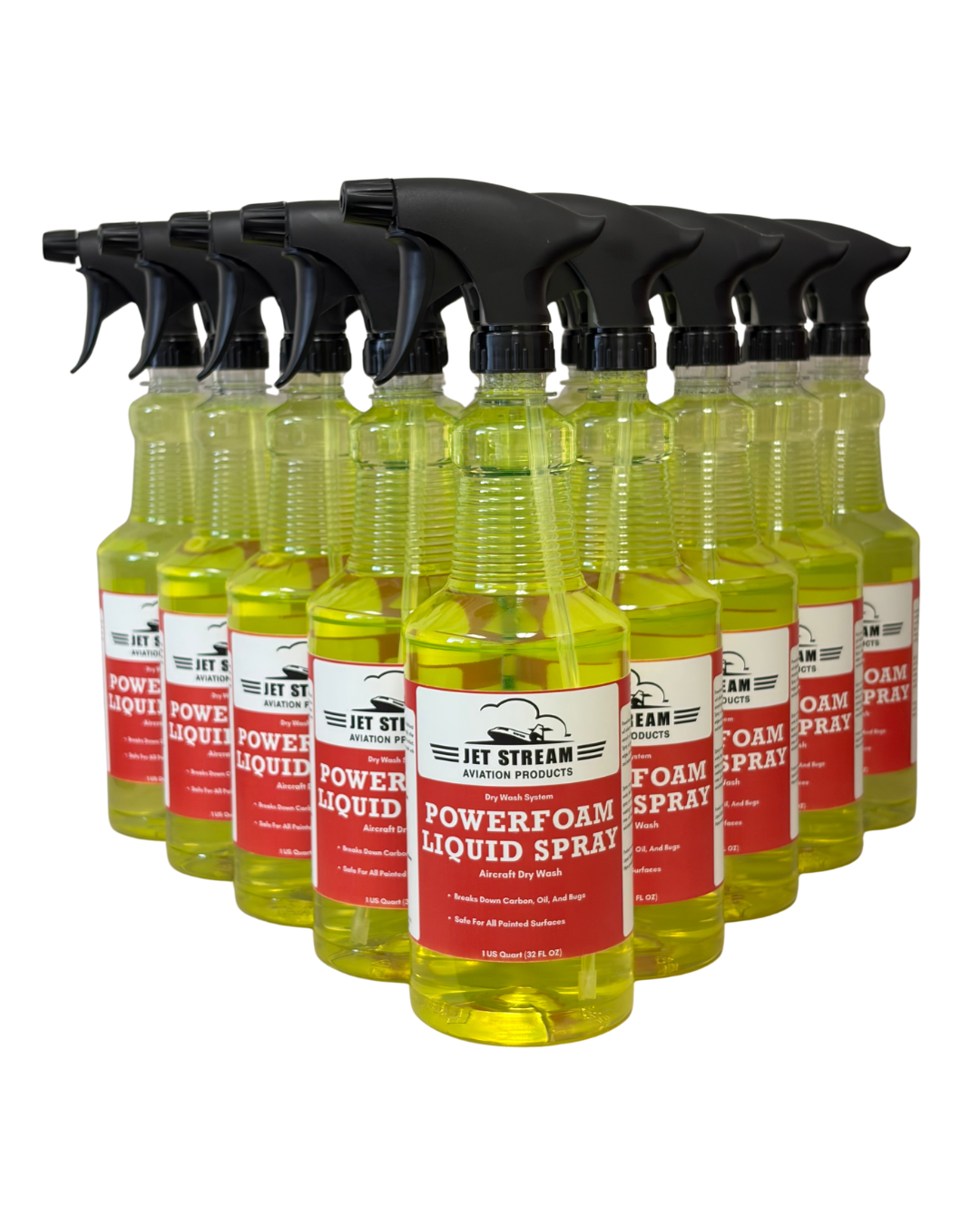 Powerfoam Liquid Spray Aircraft Dry Wash