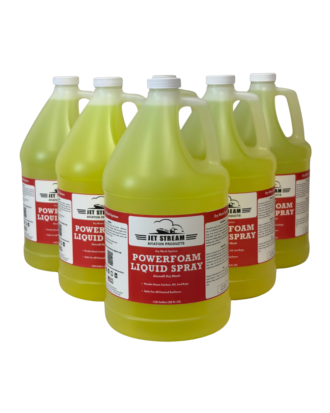Powerfoam Liquid Spray Aircraft Dry Wash