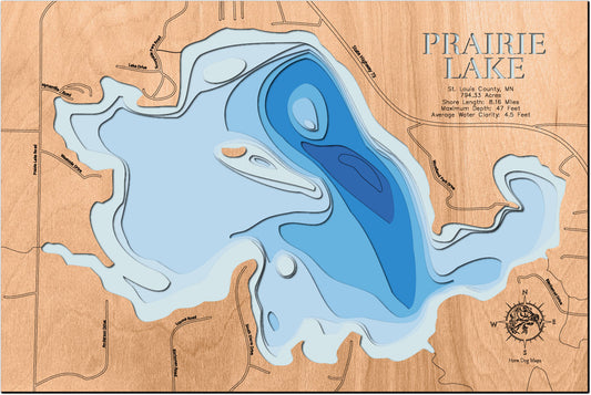 Prairie Lake in St. Louis County, Minnesota