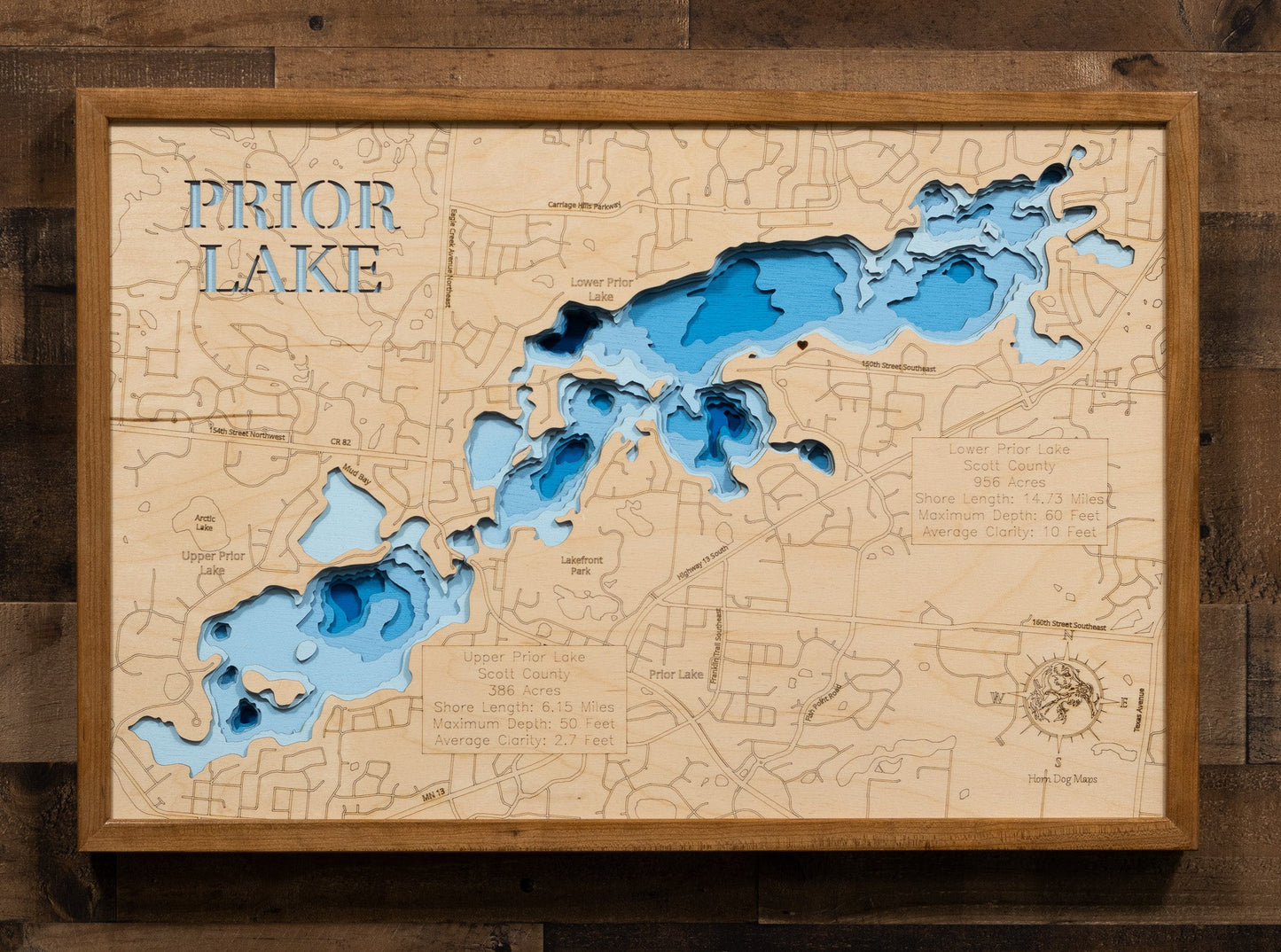Prior Lake in Scott County, Minnesota