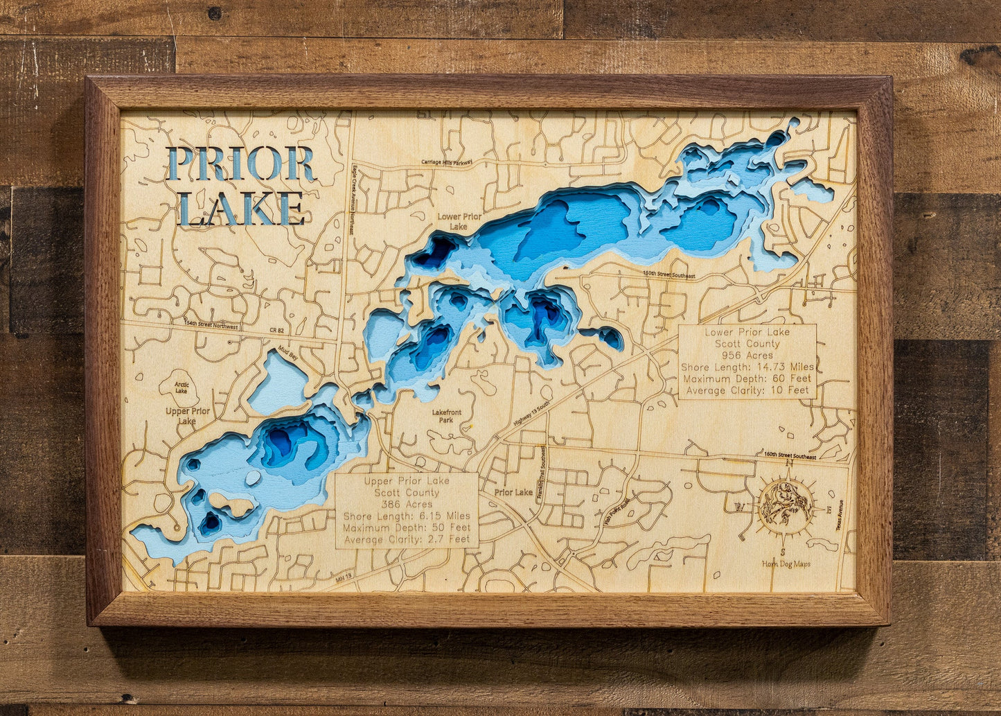 Prior Lake in Scott County, Minnesota