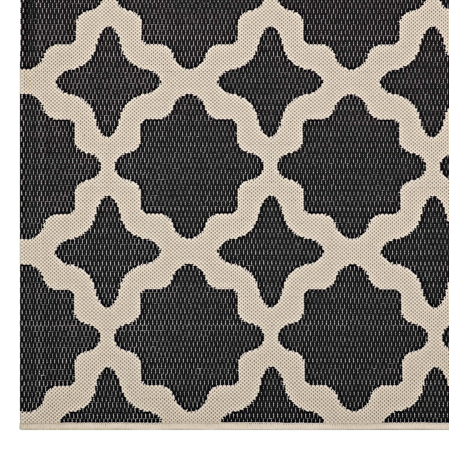 Cerelia Moroccan Trellis Indoor and Outdoor 9x12 Area Rug by Modway