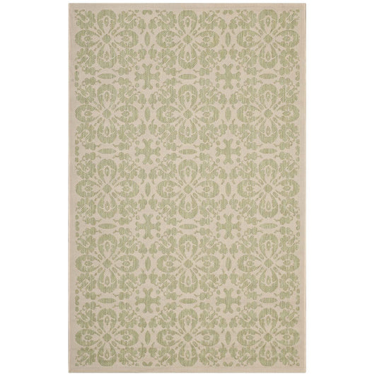 Ariana Vintage Floral Trellis Indoor and Outdoor 9x12 Area Rug by Modway