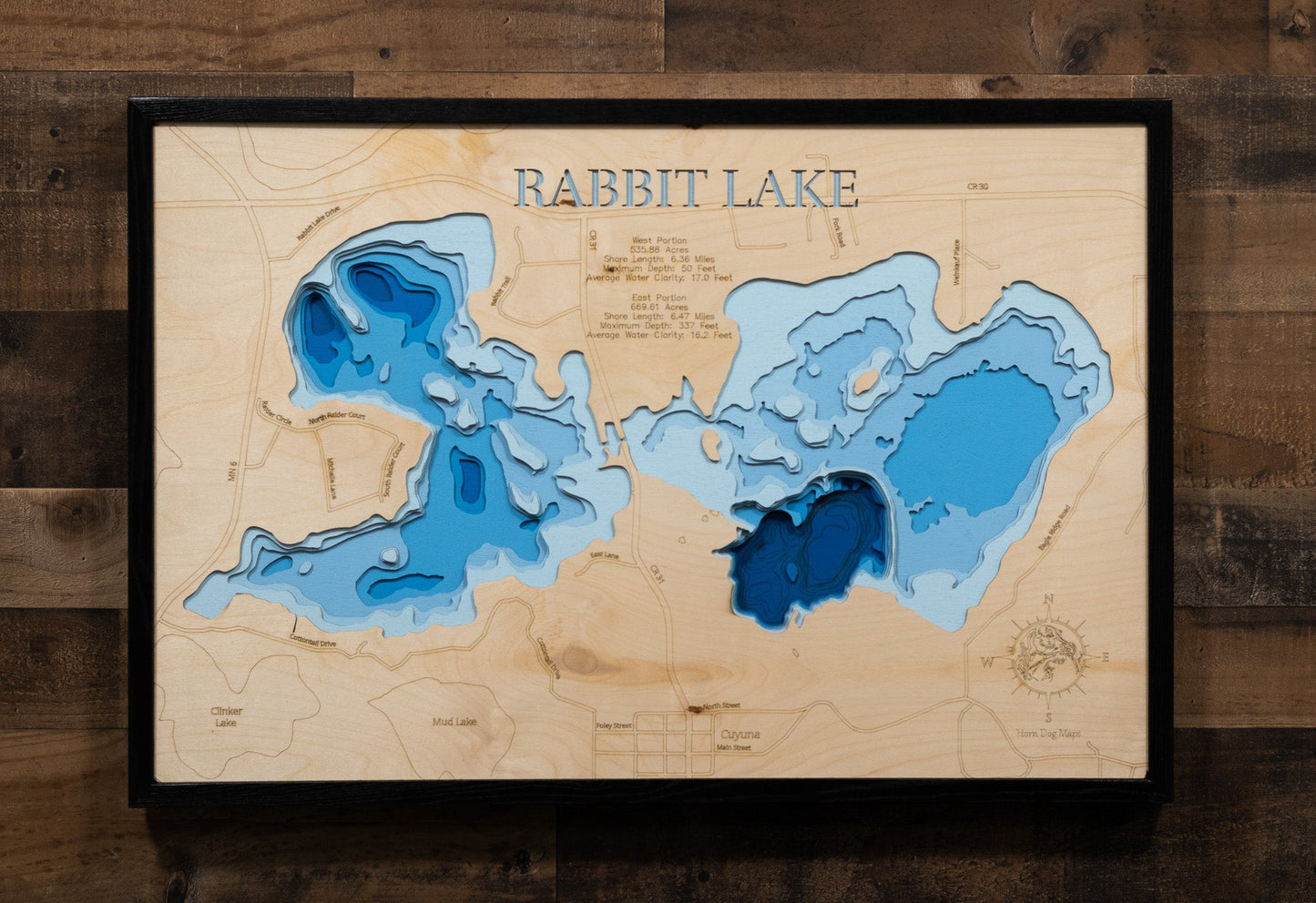 Rabbit Lake in Crow Wing County, Minnesota