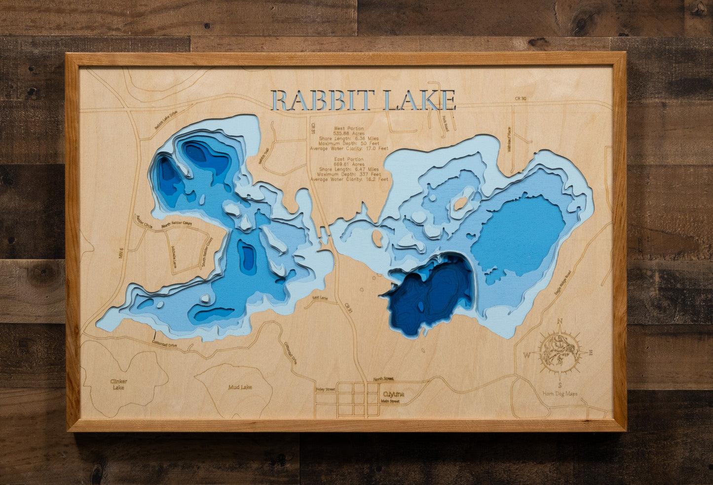 Rabbit Lake in Crow Wing County, Minnesota