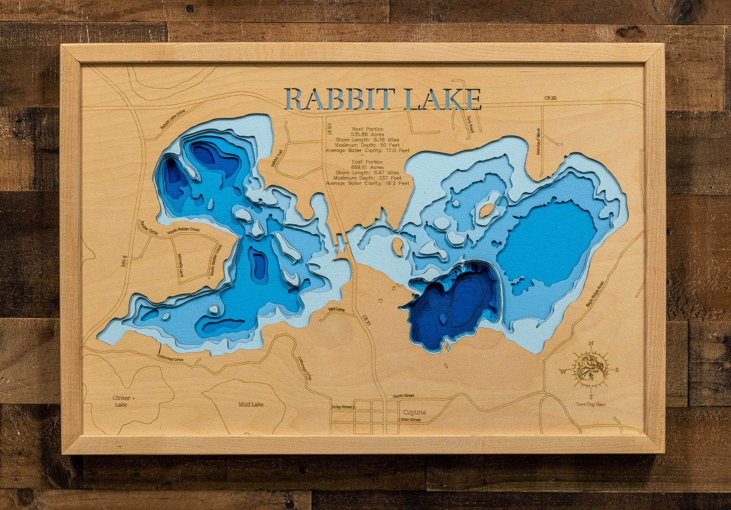 Rabbit Lake in Crow Wing County, Minnesota