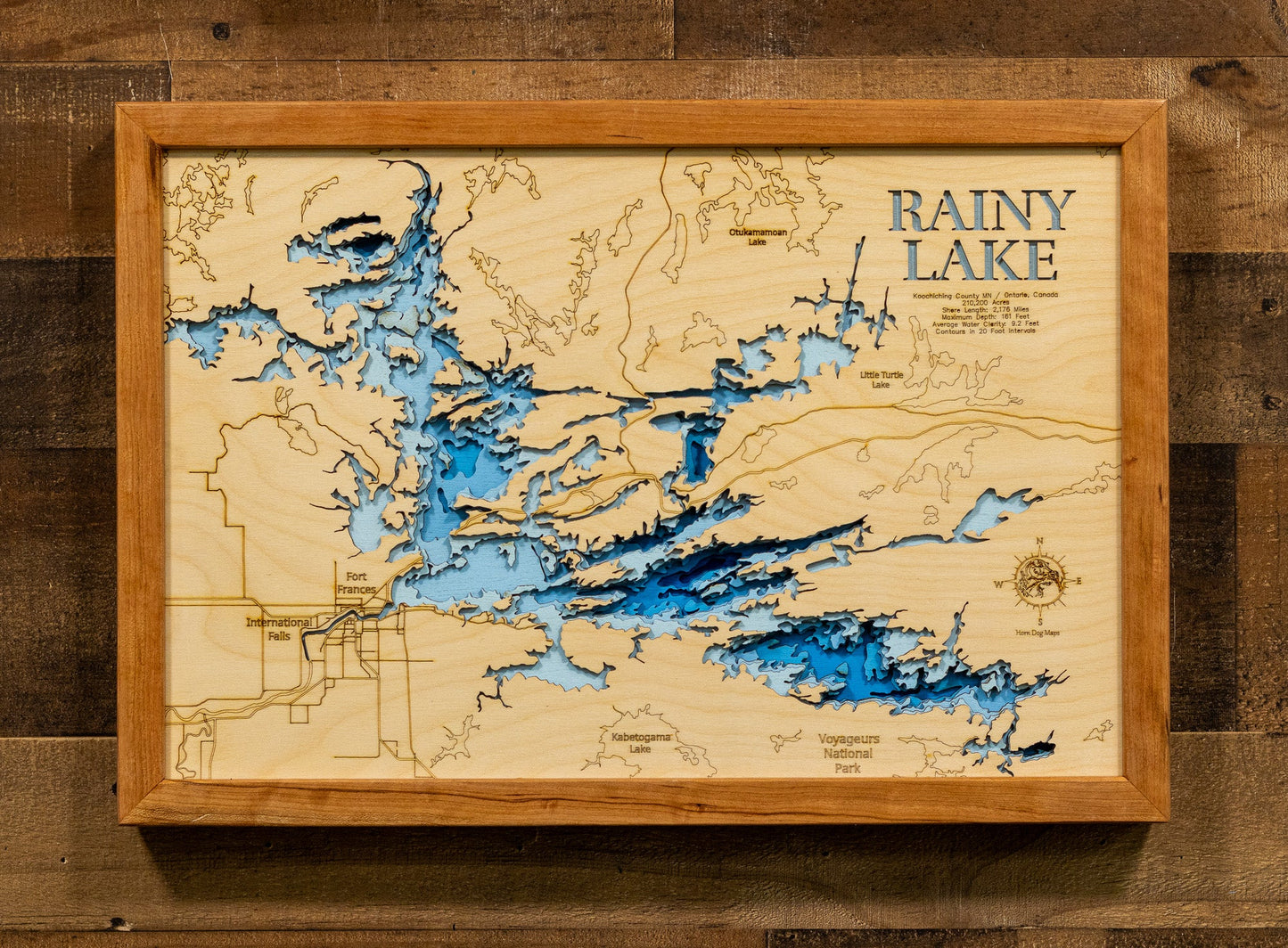 Rainy Lake in Koochichiching and St. Louis County, MN and Ontario, Canada