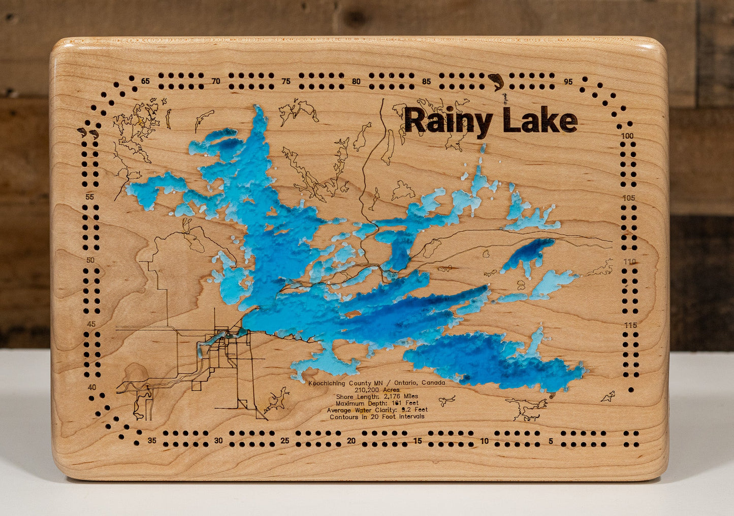 Rainy Lake in Koochichiching and St. Louis County, MN and Ontario, Canada