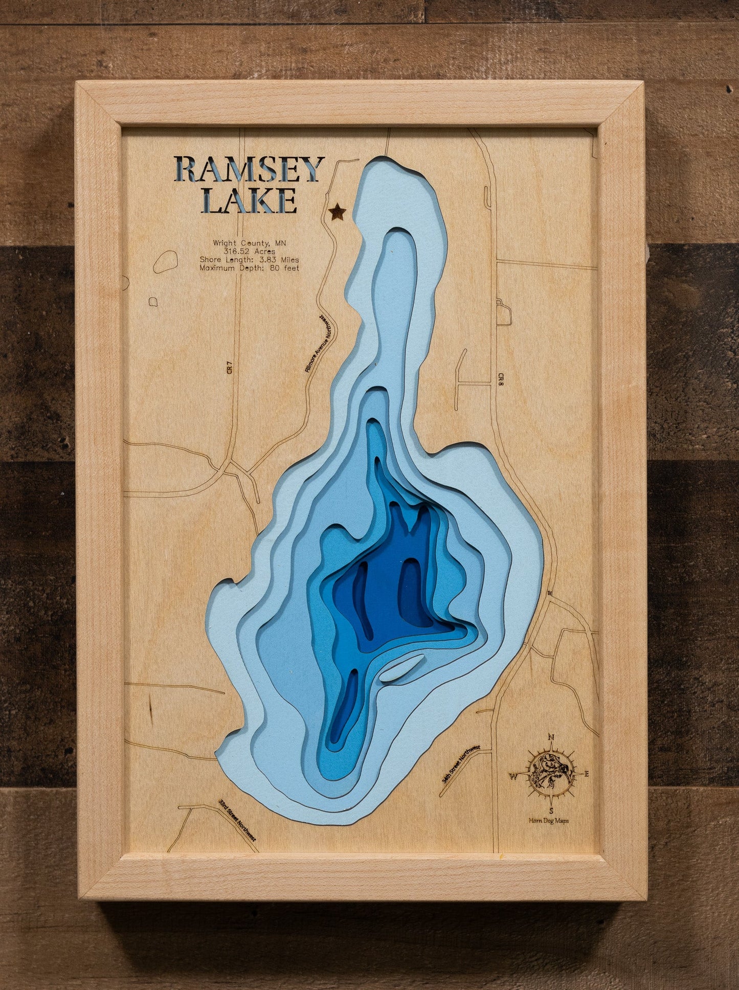 Ramsey Lake in Wright County, Minnesota