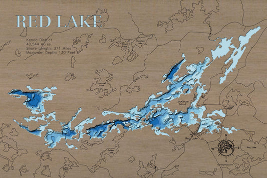 Red Lake in Kenora District, Ontario Canada