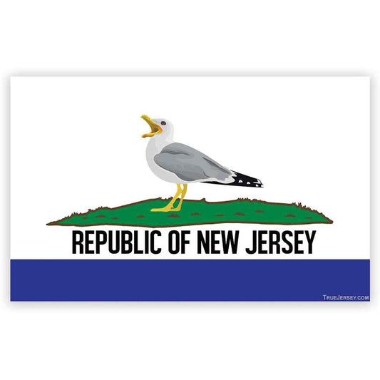Republic of New Jersey Flexible Magnet