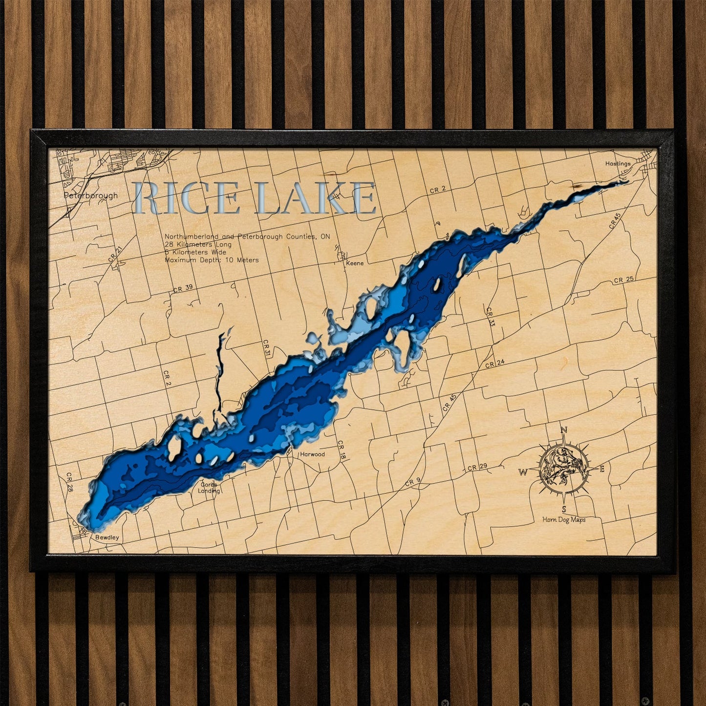 Rice Lake in Peterborough County, Ontario