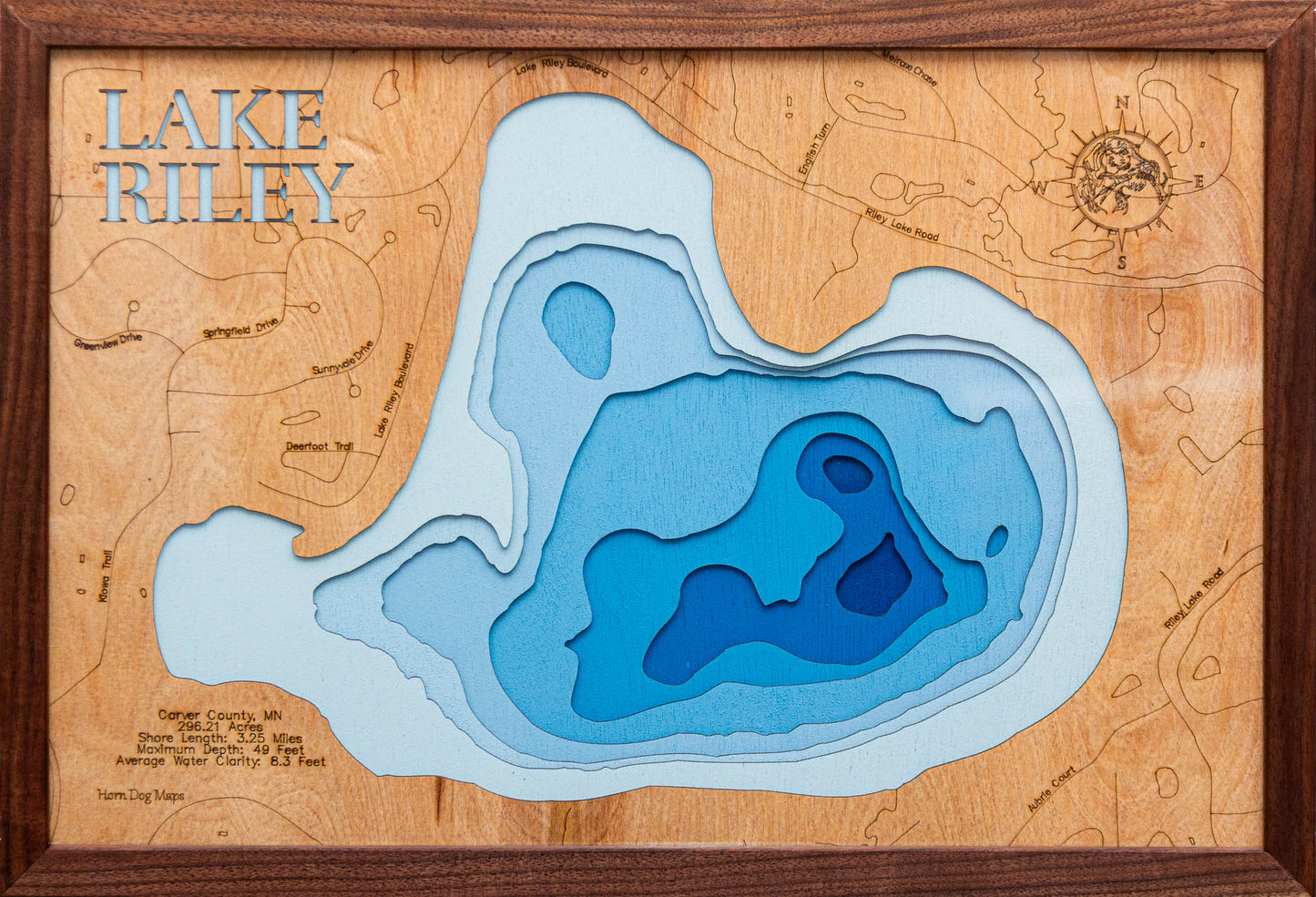 Lake Riley in Carver County, Minnesota
