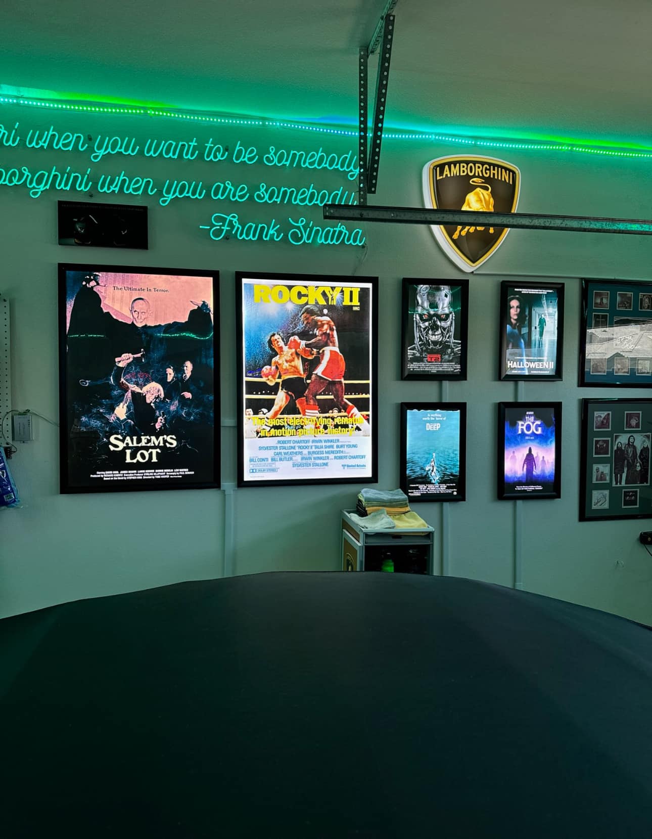 3-PACK Glowbox "World Famous" LED Poster Frames