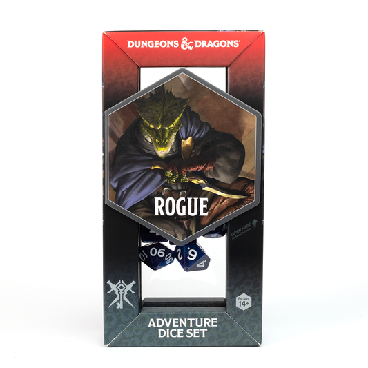 D&D Adventure Dice Set - Rogue Edition | Purple 15pc Collection