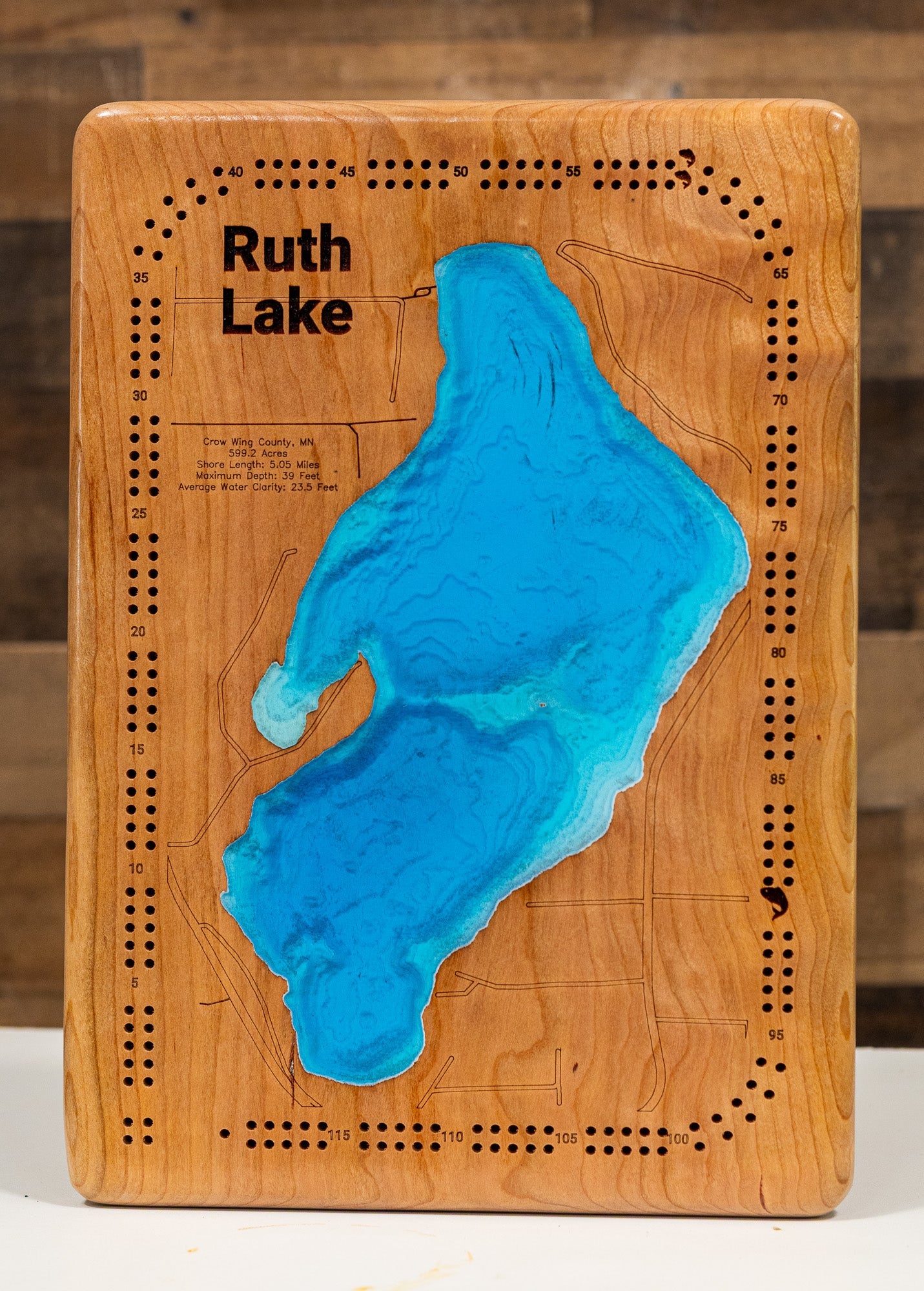 Ruth Lake in Crow Wing County, Minnesota