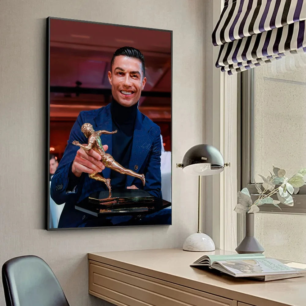 C-Cristiano Ronaldo Poster HD Posters Home Room Bar Cafe Decor Art Wall Painting Picture