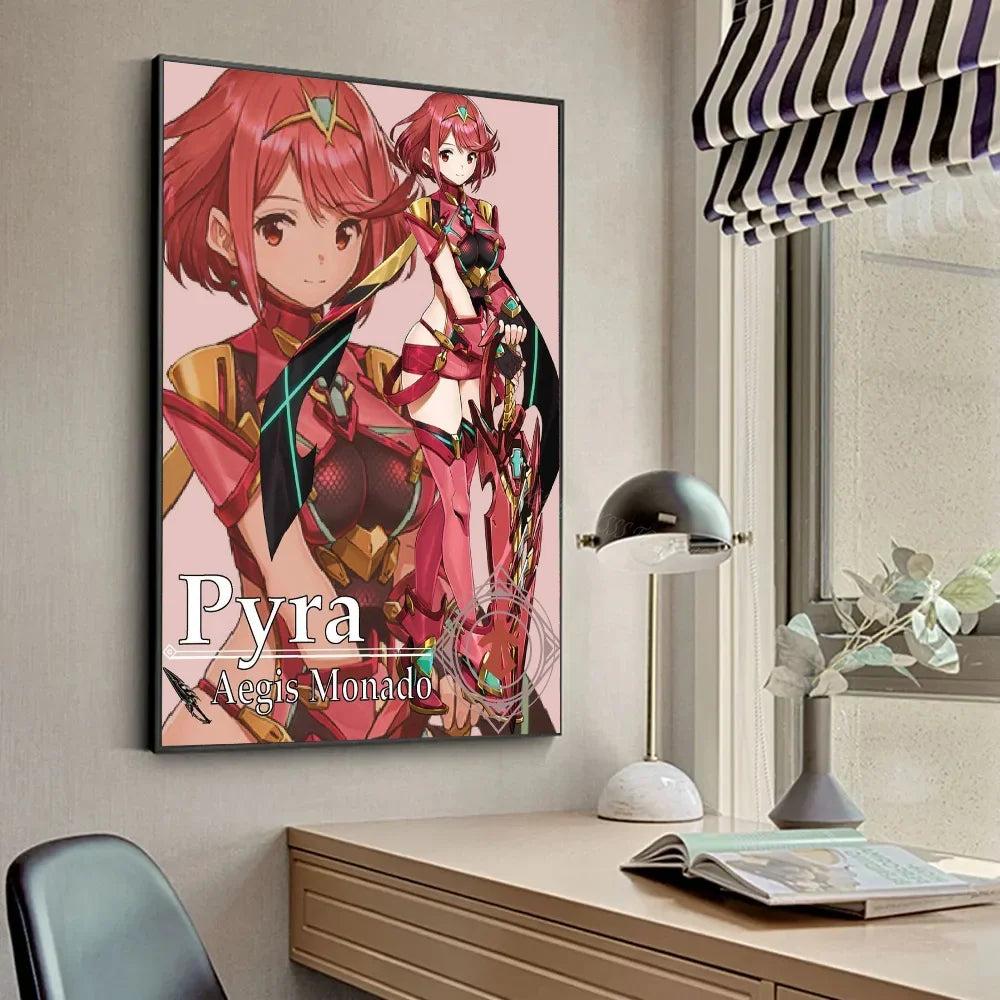 X-Xenoblade Chronicles 2 Poster HD Posters Home Room Bar Cafe Decor Art Wall Painting Picture