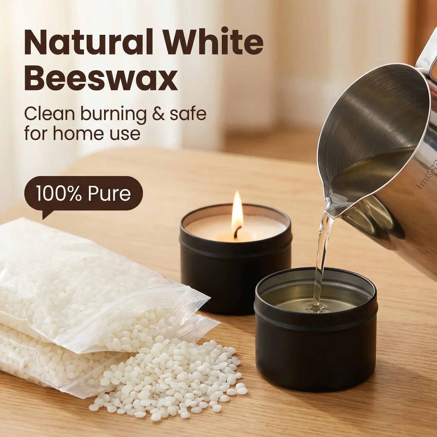 Loftylife Candle Making Kit With Beeswax And Essential Oils