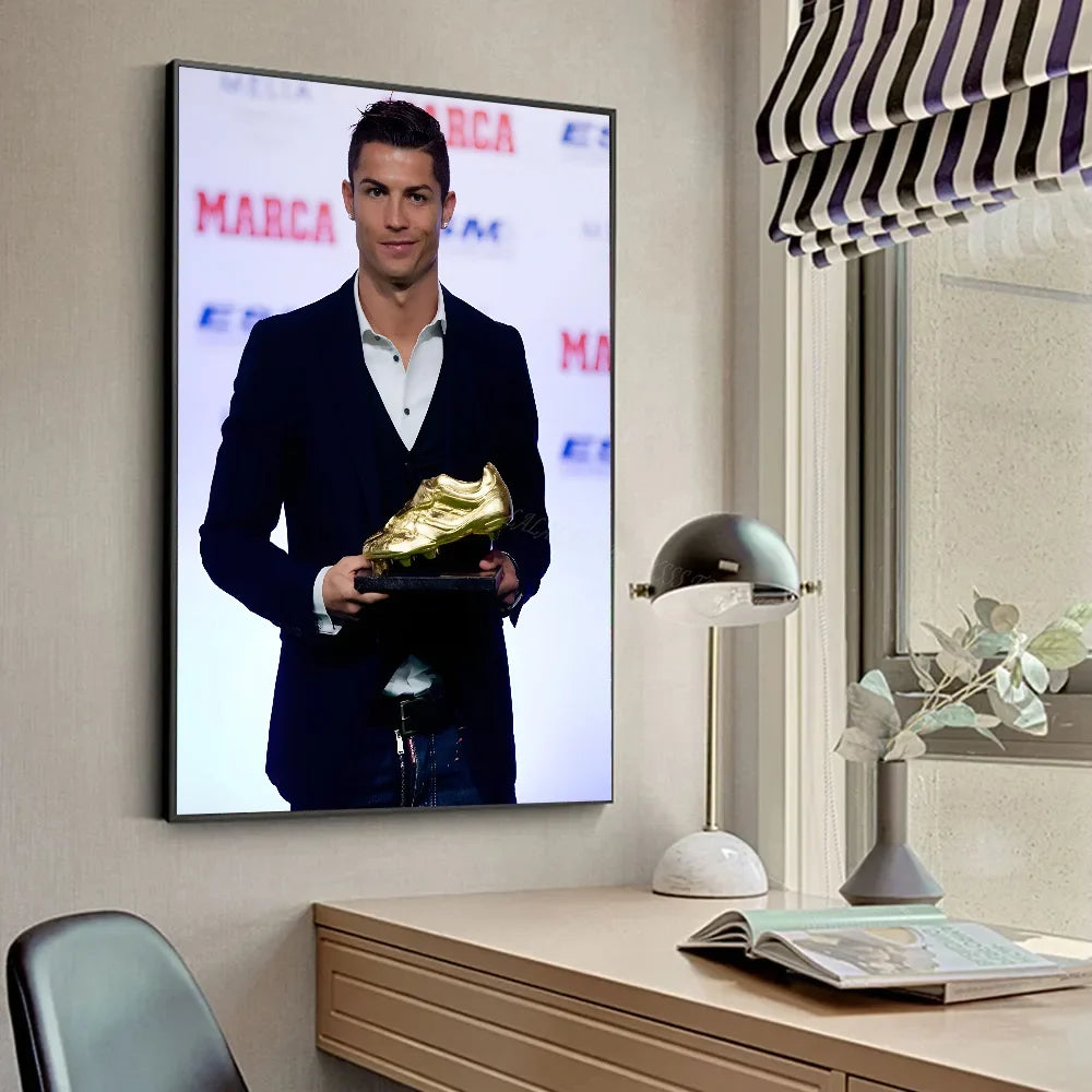C-Cristiano Ronaldo Poster HD Posters Home Room Bar Cafe Decor Art Wall Painting Picture
