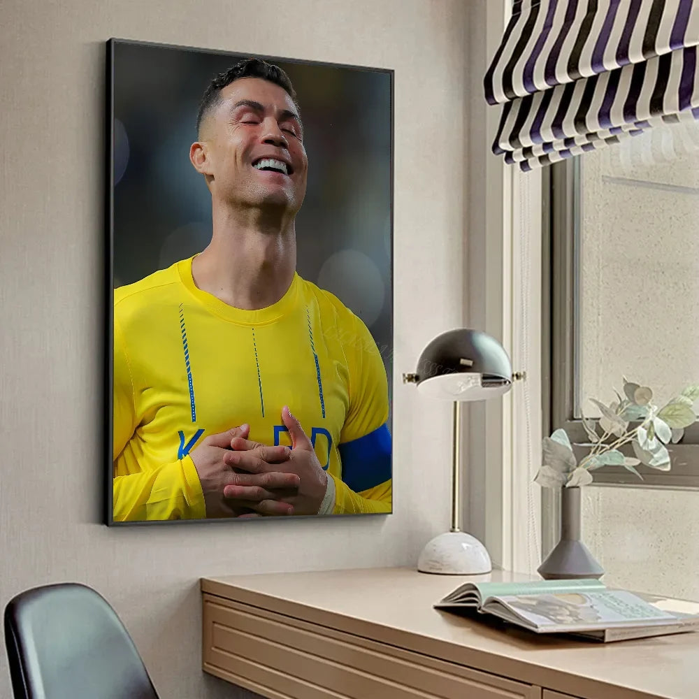 C-Cristiano Ronaldo Poster HD Posters Home Room Bar Cafe Decor Art Wall Painting Picture