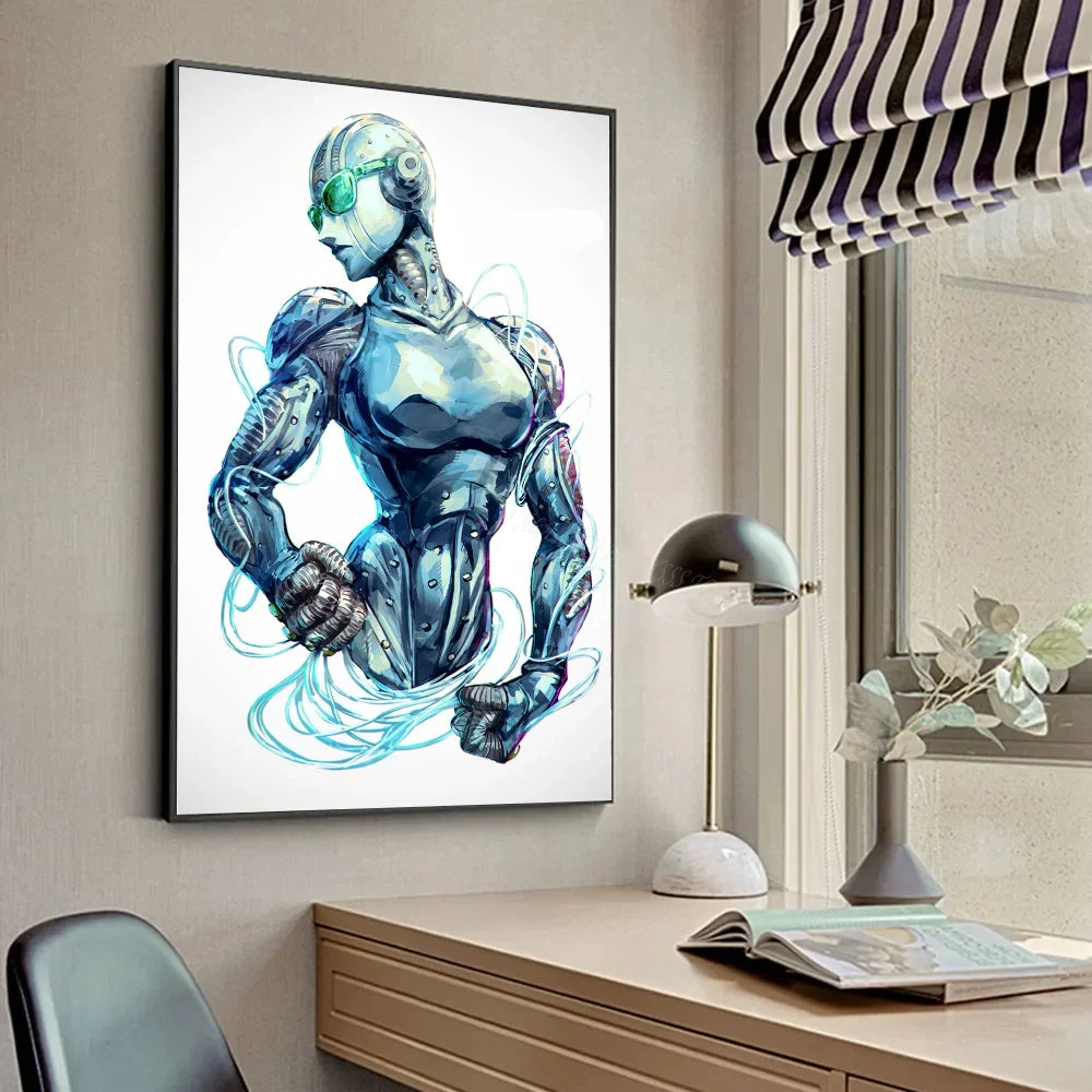 J-JoJo Stand Poster HD Posters Home Room Bar Cafe Decor Art Wall Painting Picture