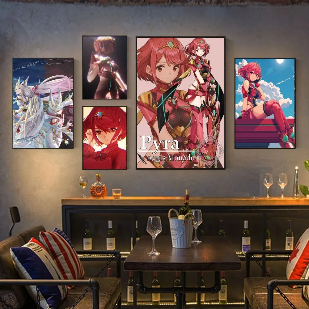 X-Xenoblade Chronicles 2 Poster HD Posters Home Room Bar Cafe Decor Art Wall Painting Picture
