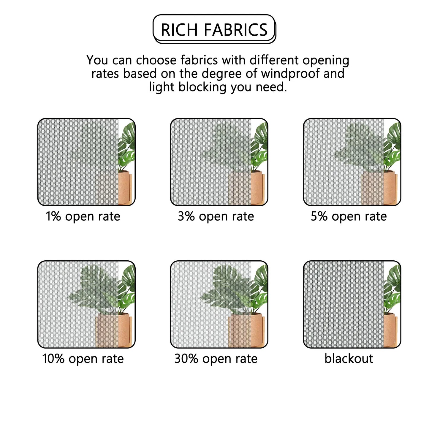 Motorized Zip Screen Roller Blinds Outdoor Patio Shading