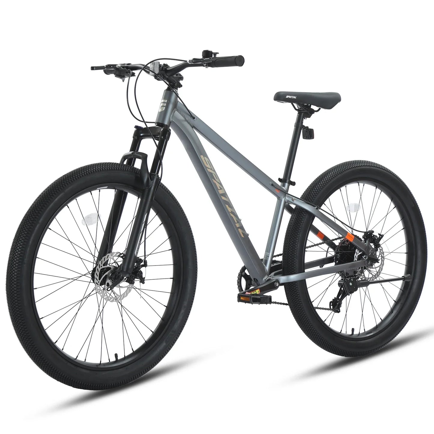 Spatial Fat Tire Mountain Bike 9-Speed Front Suspension Disc Brakes