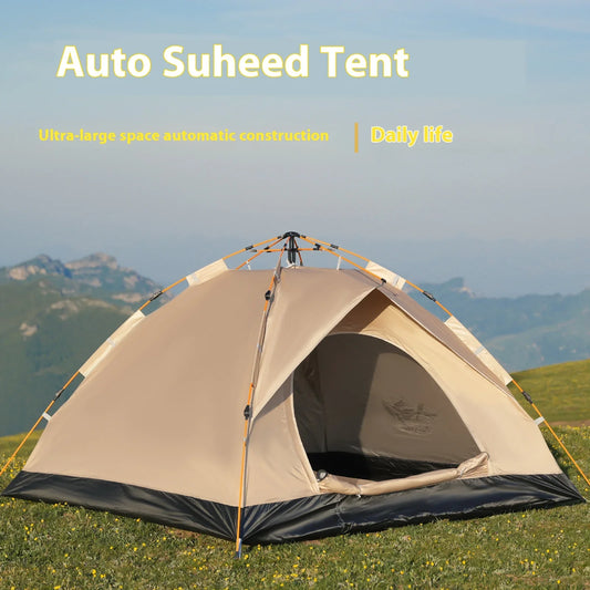 Pakicetus Windproof Family Camping Tent Lightweight Easy Setup