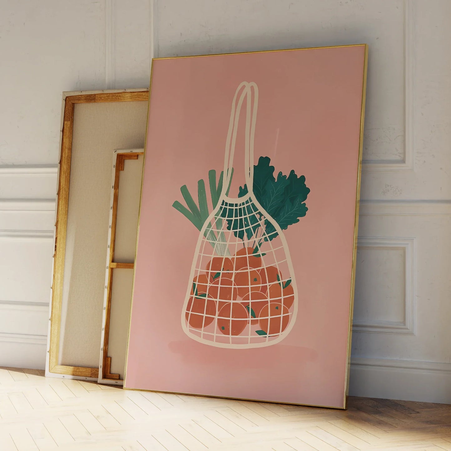 Modern Fruits And Vegetables Wall Art Printmaking Canvas Painting Poster Picture Living Room Bedroom Waterproof Home Decoration