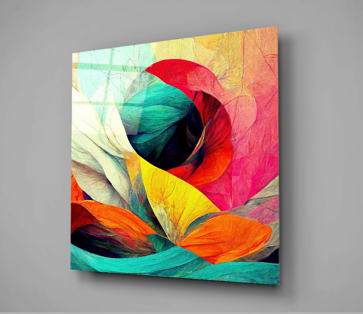 Butterfly's Wing Glass Wall Art  || Designers Collection