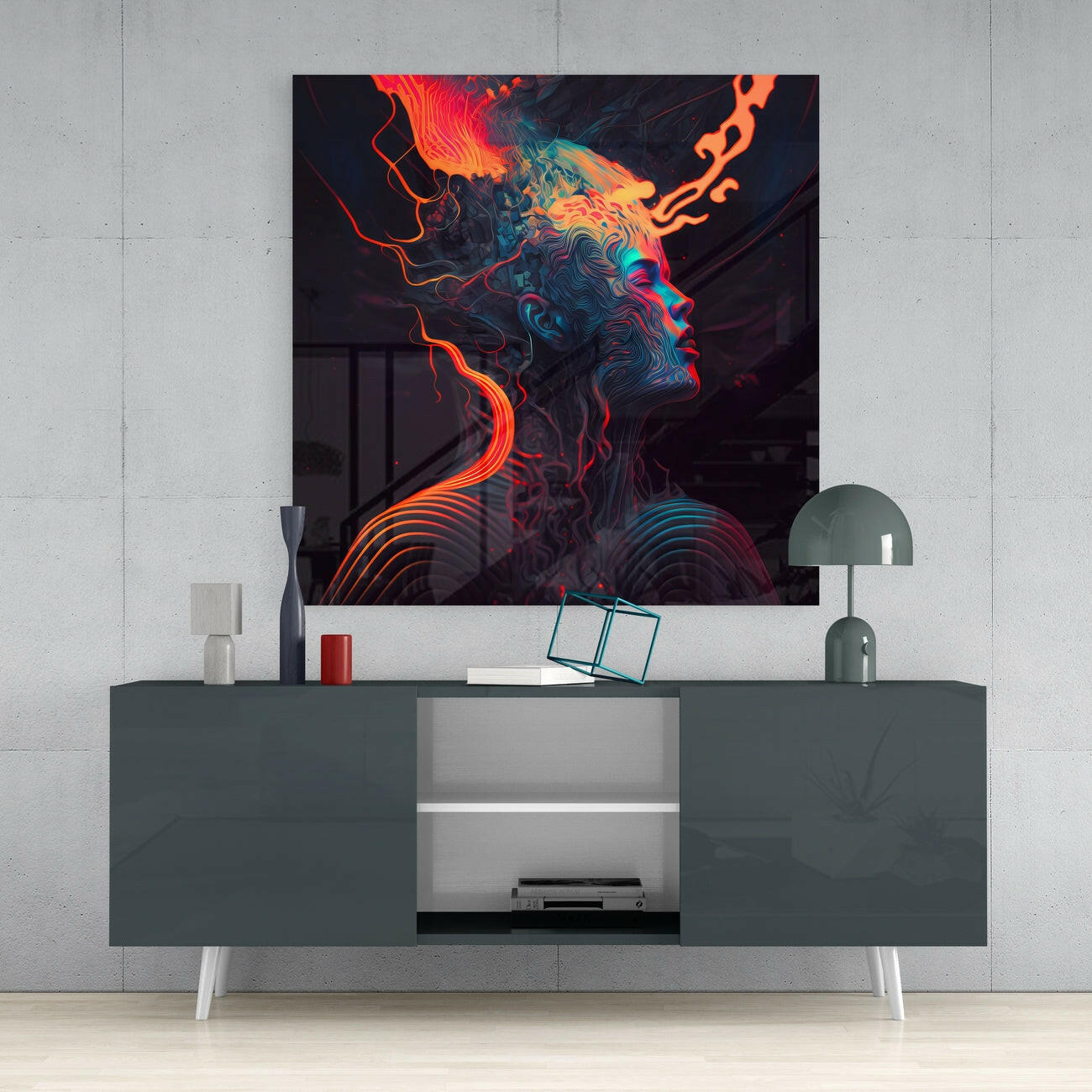 Be the Music Glass Wall Art  || Designers Collection