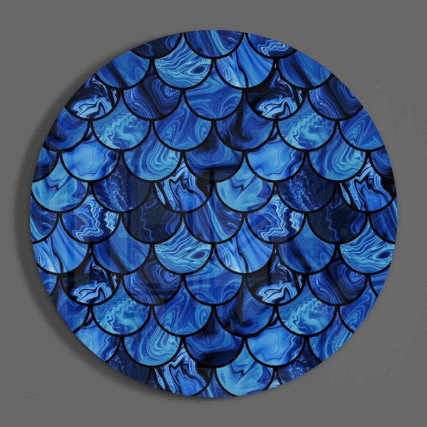 Stamp Glass Wall Art